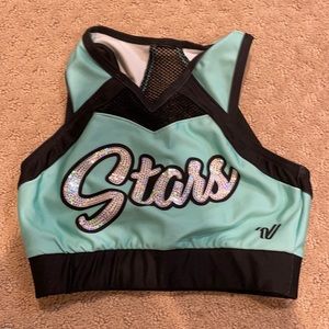 Shooting Starts Mint Sports bra